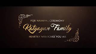 Naming Ceremony Invitation Video  Call Us To Make Your +91 7620624206  Cradle Ceremony  Naming