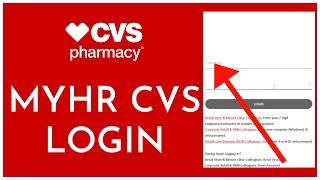 How To Login To MyHR CVS Employee Account Online 2023?