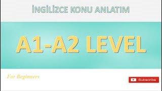 A1-A2 İNGİLİZCE TEK VİDEOda  3 Aylık kurs 2 saat 15 dk 