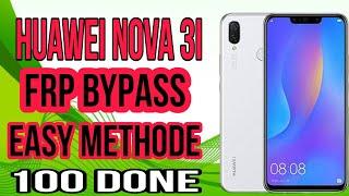 Huawei Nova 3I INE_lX1Frp Unlock By Unlocktool  With Test Point