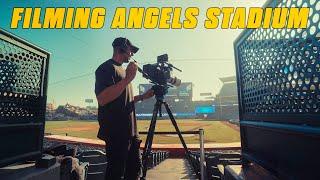 Filming At Angel Stadium BTS Vlog 01