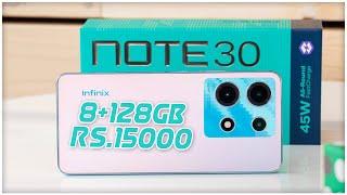  INFINIX NOTE 30 4G  - Helio G99 45W charge under Rs.15000..? HINDI