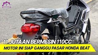 KEREEN ‼  CUMA 11 JUTAAN BERMESIN 110CC MOTOR INI SIAP GANGGU PASAR HONDA BEAT