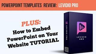 Levidio Pro Review and Embed PPT Tutorial