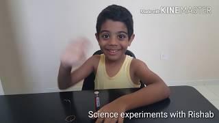 Homopolar motor - Science experiments with Rishab