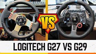 Logitech G27 vs G29 Gaming Steering Wheel Who is Winner