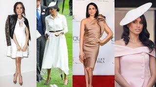 Meghan Markle’s Transformation  Royal Fashion Dresses