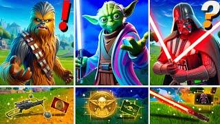 ALL NEW Bosses Mythic Weapons & Keycard Vault Locations Boss Chewbacca Yoda Darth Vader