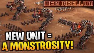 NEW GIANT MELEE UNIT The Sandworm is TERRIFYING - Mechabellum Gameplay Update