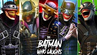 Evolution of the Batman Who Laughs in games