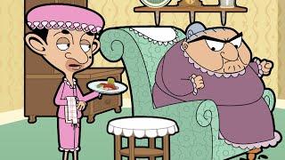 Mr Bean Becomes Mrs Wickets Servant  Mr Bean Animated  Clip Compilation  Mr Bean World