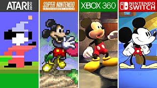 Evolution Of Mickey Mouse Games 1983 - 2023