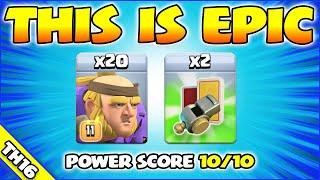 20 x Giant Throwers are UNSTOPPABLE TH16 Attack Strategy Clash of Clans