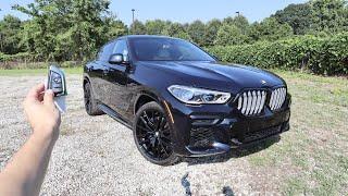 2023 BMW X6 xDrive40i M Sport Start Up Walkaround Test Drive and Review