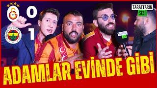 “Böyle Rezillik Var Mı?”  Galatasaray 0-1 Fenerbahçe  Maç Sonu Taraftarın Sesi