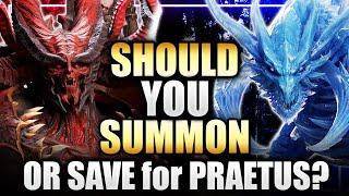 VALDERON & YMIRET - Should You Summon? OR Save For Praetus? HUGE DECISION - Dont Mess Up #WoR