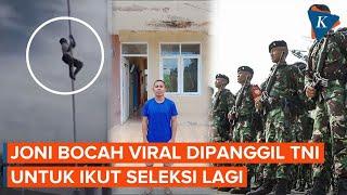 Joni Bocah Viral Pemanjat Tiang Bendera Dipanggil Ikut Seleksi TNI AD Lagi