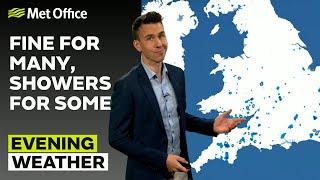 170524 – Showers easing – Evening Weather Forecast UK – Met Office Weather