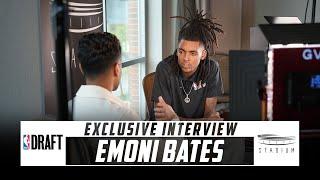 Emoni Bates Talks Early Hoops Hype NBA Dreams With Shams Charania  Stadium