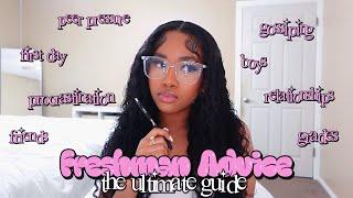 FRESHMAN ADVICE  BACK TO SCHOOL TIPS  *ur guide to surviving freshman year*