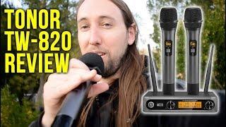 TONOR TW-820 UHF Wireless Microphone System Review