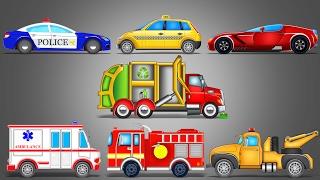 Street Vehicles  LearnIng Vehicles  Car Cartoon  Video For Kids