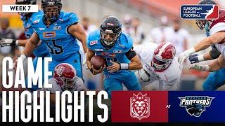 Prague Lions @ Wroclaw Panthers - Highlights  Week 7