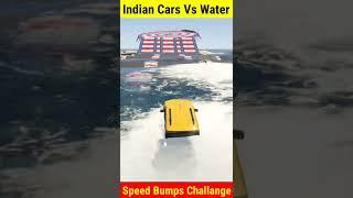 Indian Cars Vs Water Speed Bumps Challenge GTA 5  Kaish Is Live  Part 1 #shorts #gtav