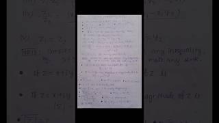 11th Complex numbers all formulas l #complexnumbers #formula