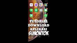 TUTORIAL DOWNLOAD APLIKASI SIMONTOK 2020