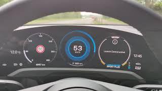 Porsche Taycan 4S 571hp acceleration 0-60