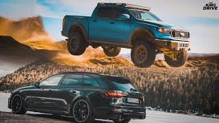 Audi RS4 догнала по мощности элитные спорткары. Уникальный Mercedes-AMG R63. Бешенный Ford Ranger.