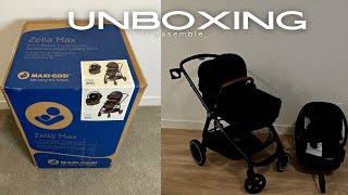 Maxi Cosi Zelia Max 5 in 1 Modular Travel System  Stroller + Car Seat  How To Assemble #motherhood