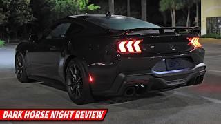 2024 Ford Mustang Dark Horse Night Review  Just get the GT instead?