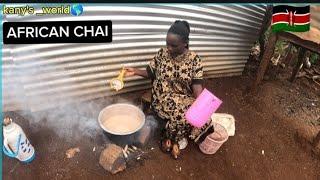 Slow living in the country sidemaking African break fast for my familyvillage morning routine