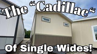 The Cadillac Of SINGLE WIDE Mobile Homes Complete w 2 Master Suites