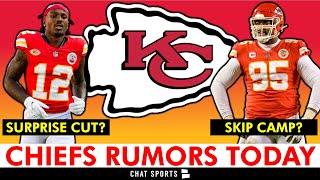 Chiefs Rumors Mecole Hardman SURPRISE Cut Candidate? Chris Jones SKIPPING Training Camp?