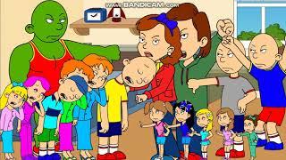 Caillou Rosie Daisy Cody Emily & Lily Turns Daillou into a MonsterGrounded