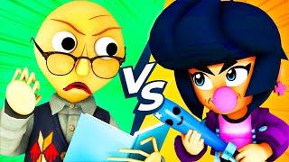 BALDI REMASTERED vs BRAWL STARS - The Movie Bob Animation All Episodes Compilation Challenge 3D