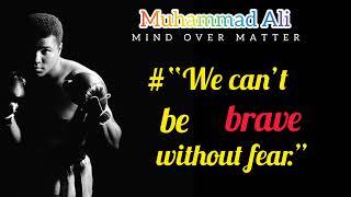 Muhammad Ali was an American professional boxer and activist.MINDOVERMATTER