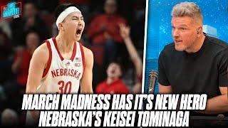 Keisei TominagaIs Taking Over College Basketball Before March Madness  Pat McAfee Reacts