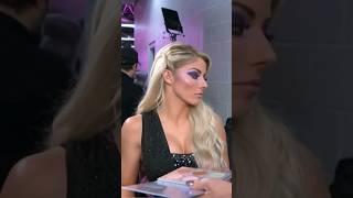 Alexa Bliss doing makup before her interview️#alexabliss #wwe #youtubeshorts