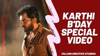 Karthi Birthday Special Mashup 2020  Falcon Creative Studios