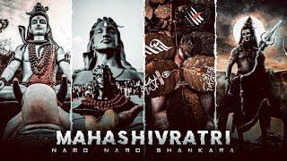 MAHASHIVRATRI - NAMO NAMO SHANKARA EDIT  Mahashivratri Status  Namo Namo Ji Shankara Song Edit