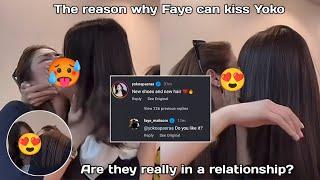 The reason why Faye can kiss Yoko makes us wonder - are they really in a relationship?