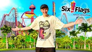 SIX FLAGS MAGIC MOUNTAIN VLOG BEST Theme Park in the WORLD?