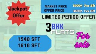 Limited Period Offer - 3 BHK Flats for Sale in BVNAGAR at Unbelievable Price