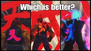 Which Raging Demon Is Better? - Ultra Street Fighter IV Gameplay