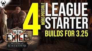 Path Of Exile 3.25 Starter Builds  4 More Possible PoE Settlers of Kalguur Starter Builds 2024