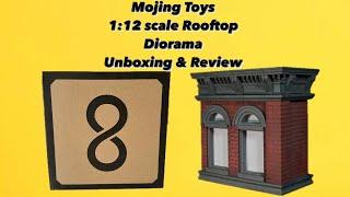 Mojing Toys 112 Scale Rooftop Diorama Unboxing and Review 